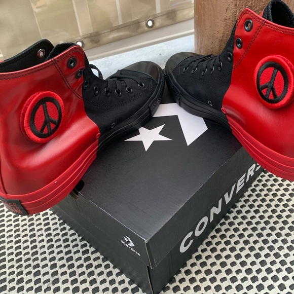 New: Converse Chuck Taylor All Star SEEK PEACE - Picture 5 of 10